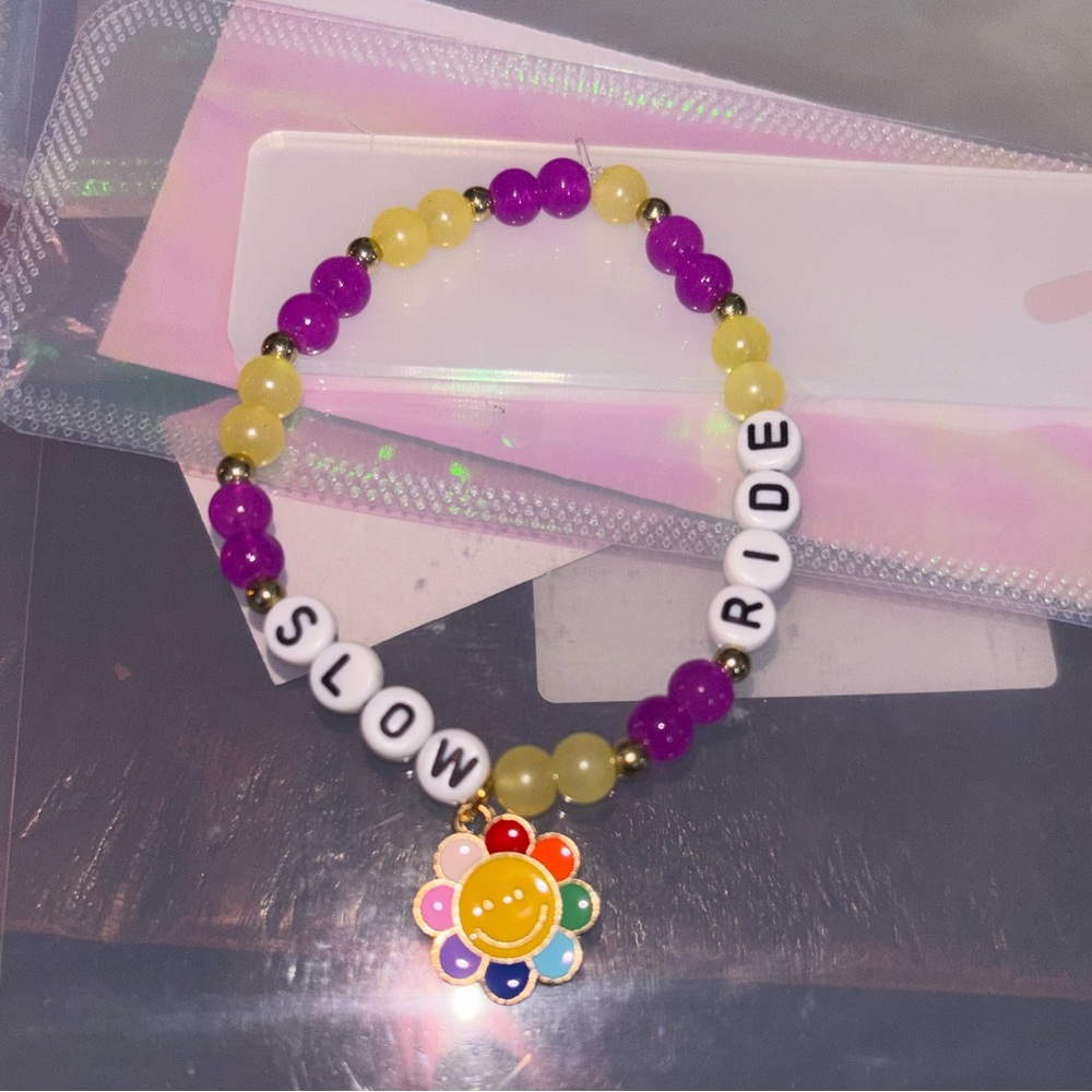 Slow Ride fandom handcrafted bracelet ๐ - Picture 2 of 3